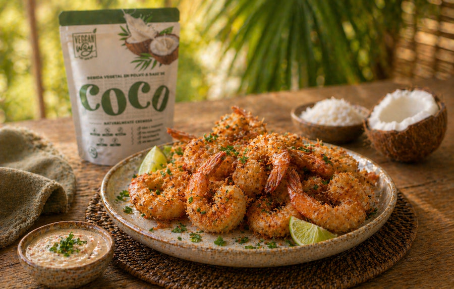 Camarones Rebozados en Coco
