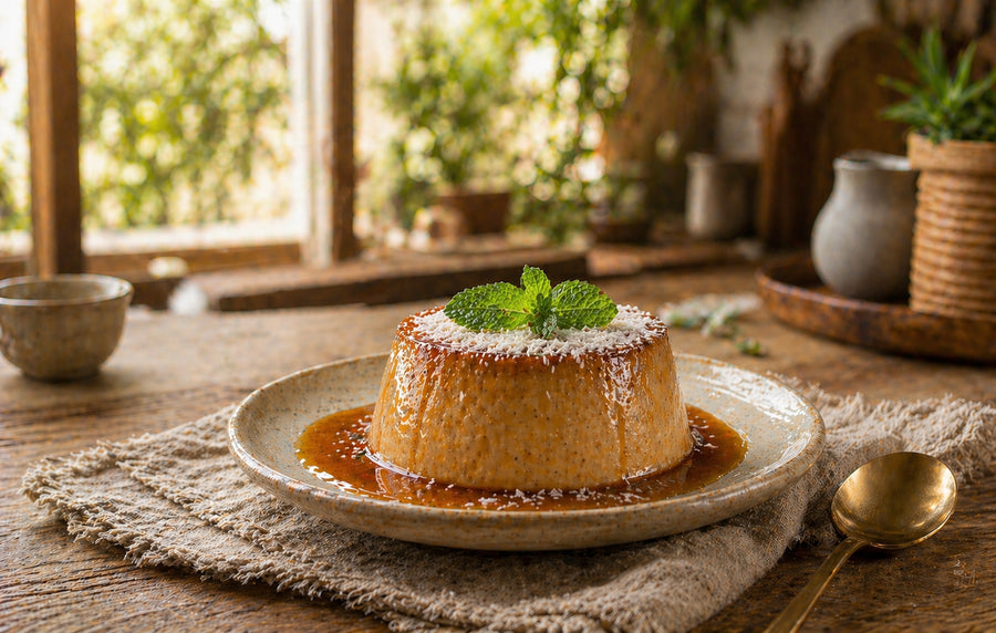 Flan Vegano